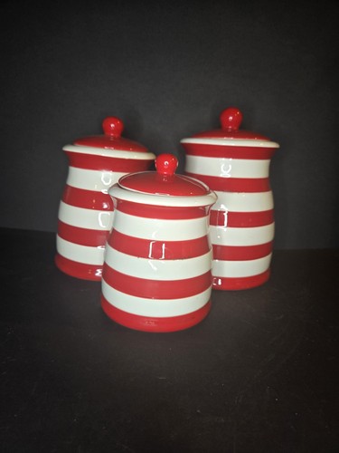 Earthware red and white - red,
