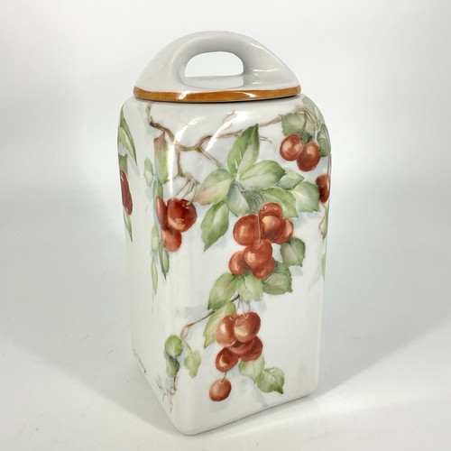 Vintage canister jar hand - vintage,