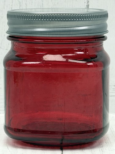 Vintage ruby red glass - red,